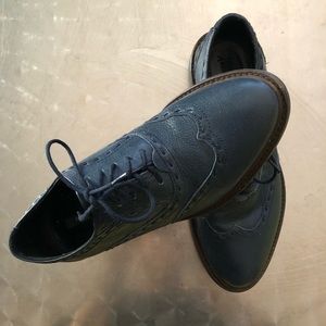 Zara Basic Collection Blue Oxfords